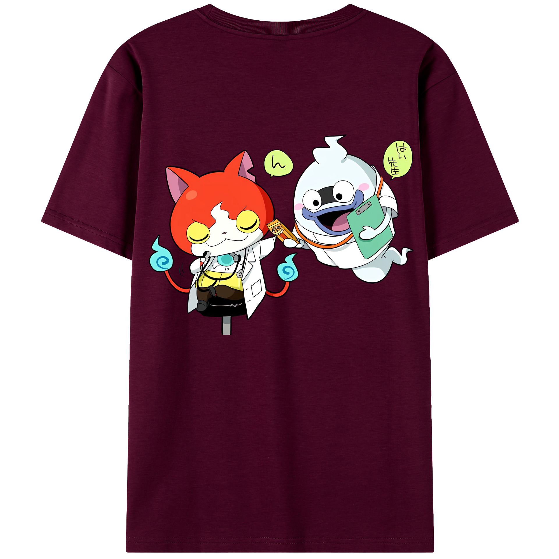 （画像用） 妖怪ウォッチ Yo-kai Watch レディース半袖Tシャツ(バックプリント)